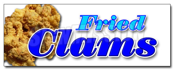Fried Clams Decal