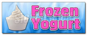 Frozen Yogurt Decal