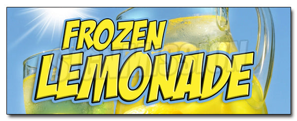 Frozen Lemonade Decal