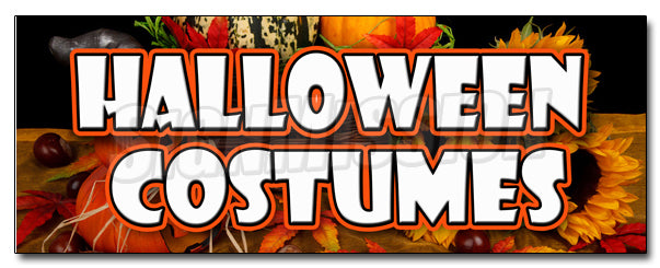 Halloween Costumes Decal