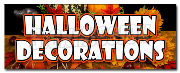 Halloween Decorations Decal