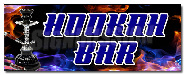 Hookah Bar Decal