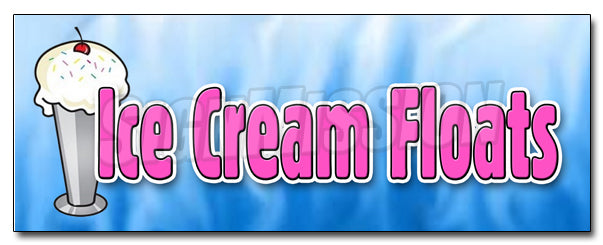 Ice Cream Floats Decal