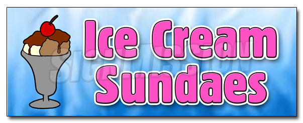 Ice Cream Sundaes Decal