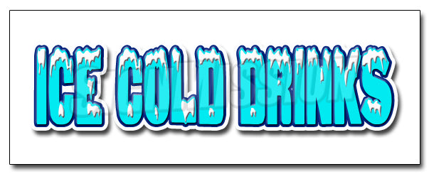 Ice Cold Drinks1 Decal