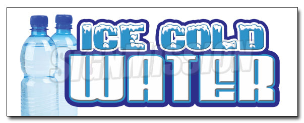 Ice Cold Water Decal
