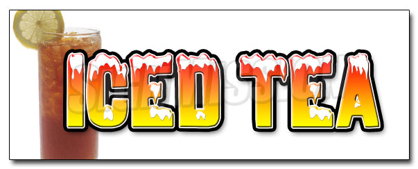 Iced Tea Decal