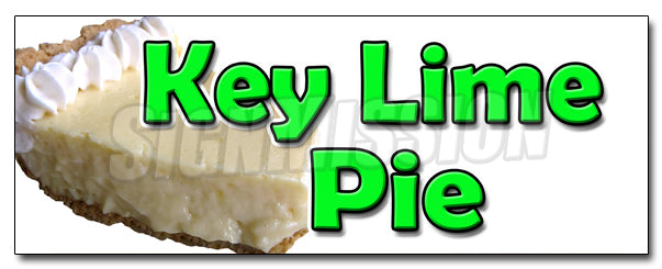 Key Lime Pie Decal