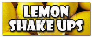 Lemon Shake Ups Decal
