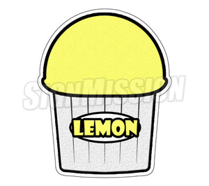 Lemon Flavor Decal