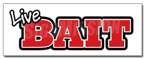 Live Bait Decal