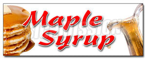 Maple Syrup Decal