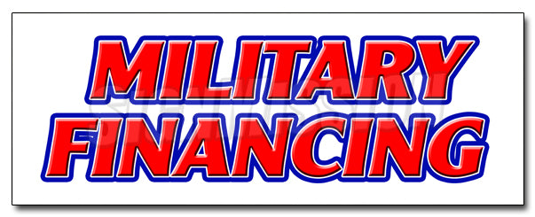 Military Financing Decal