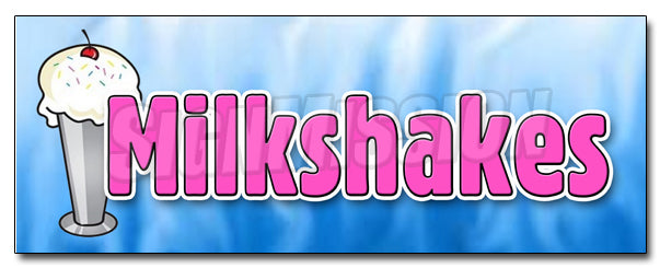 Milkshakes Decal