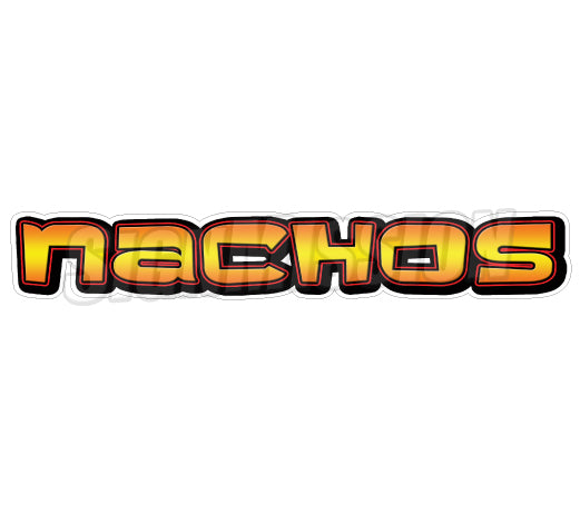 Nachos1 Die Cut Decal