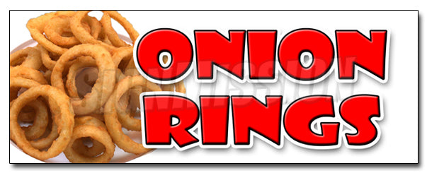 Onion Rings Decal