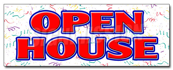 Open House Decal