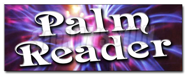 Palm Reader Decal