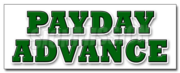 Payday Advance Decal