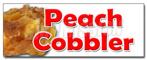 Peach Cobbler Decal
