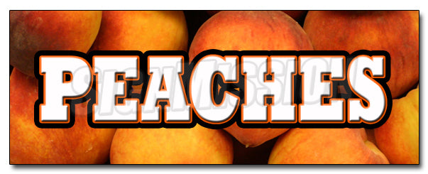 Peaches Decal