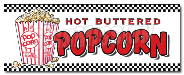 Popcorn Decal