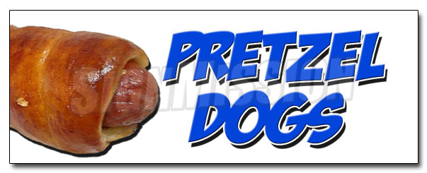 Pretzel Dogs Decal