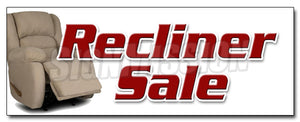 Recliner Sale Decal