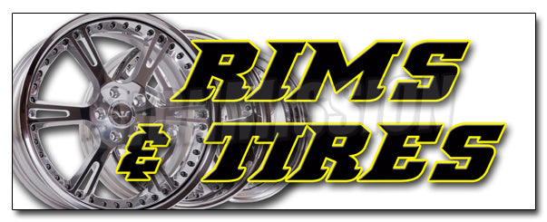 Rims & Tires Decal
