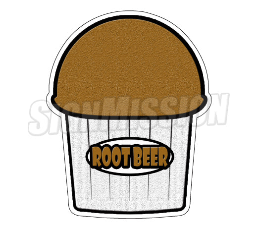 Rootbeer Flavor Decal