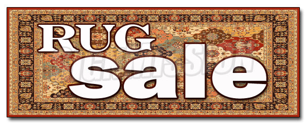 Rug Sale Decal