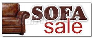 Sofa Sale Decal