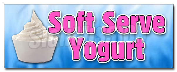 Soft Serve Yogurt Decal