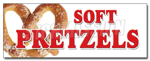 Soft Pretzels Decal