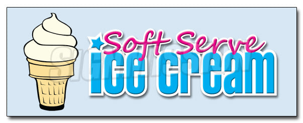 Soft Serve Vanilla Decal