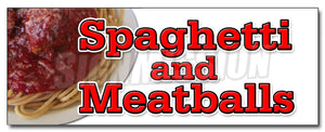 Spaghetti And Meatballs Decal
