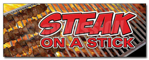 Steak On A Stick Decal