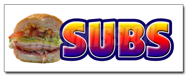 Subs Decal