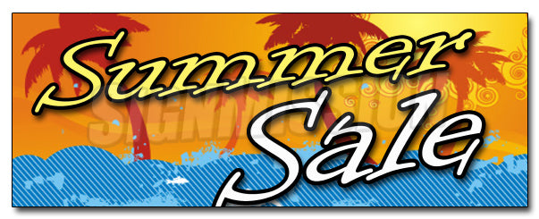 Summer Sale Decal