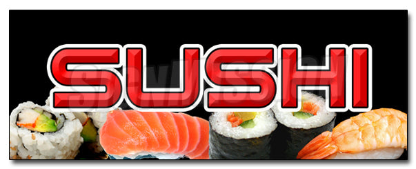 Sushi Decal