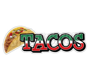 Tacos Decal