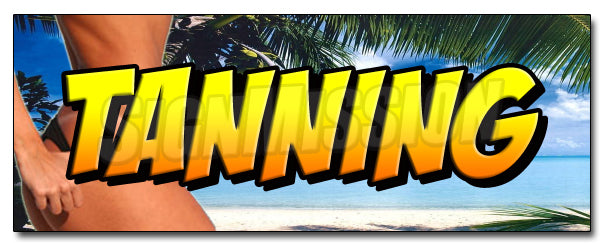 Tanning Decal