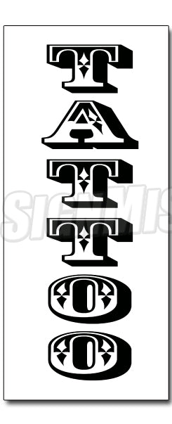 Tattoo Vertical Decal