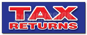 Tax Returns Decal