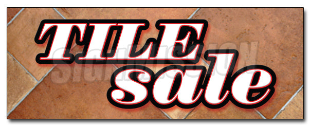 Tile Sale Decal