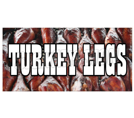 Turkey Legs Die Cut Decal