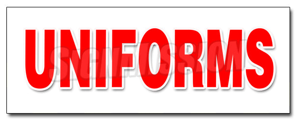 Uniforms Decal