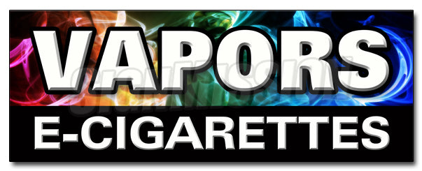Vapors Ecigarettes Decal
