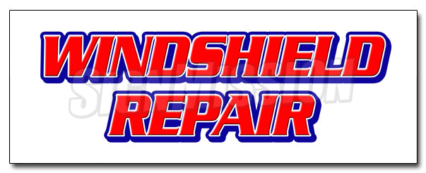 Windshield Repair Decal