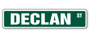 Declan Street Vinyl Decal Sticker